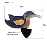Anime Animal Hijab Pins Bird Brooches for Women