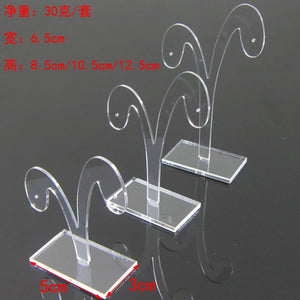 Acrylic Earring Display Frame Transparent Jewelry Display Frame