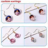 Acrylic Drop Earrings Women's Gift Girl's Dangle Earring Creative DIY Jewelry