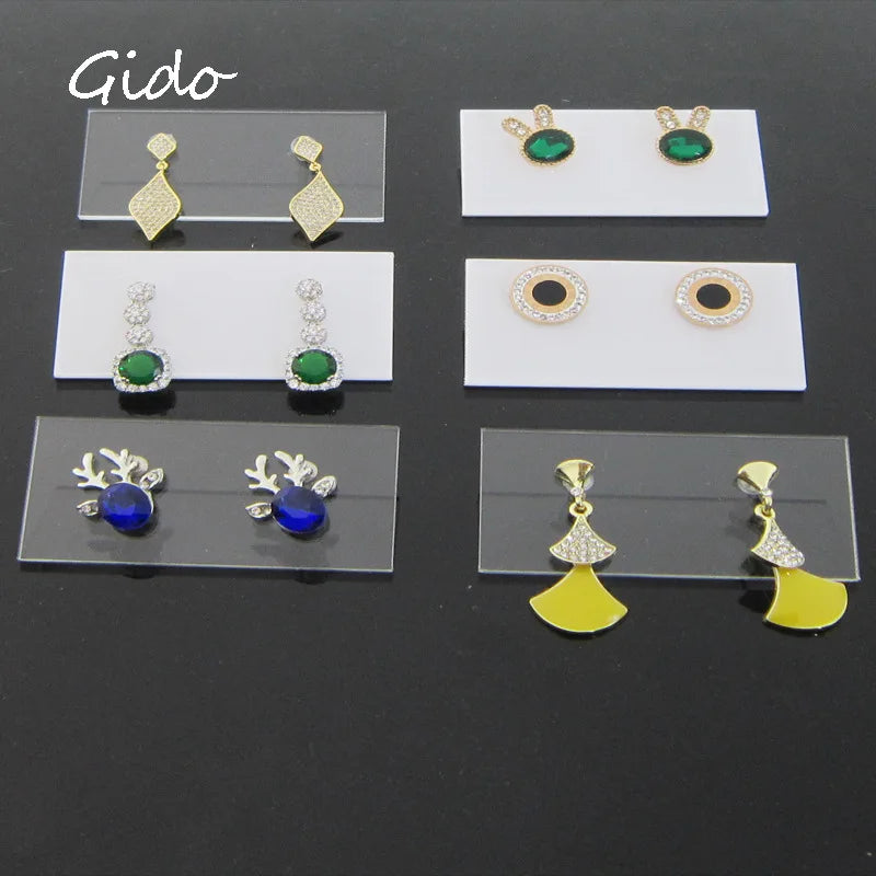 Acrylic Earrings Charms Jewelry Display Holder 6pcs/Lot