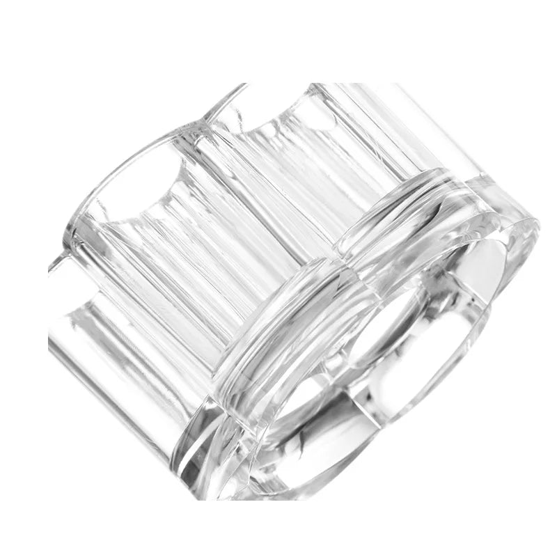 Acrylic Plum Storage Box Desktop Small Item Organizer