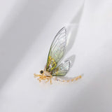 Acrylic Dragonfly Brooch Transparent Wings