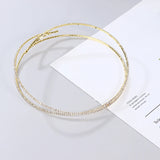 Adjustable Punk Alloy Collar Choker Necklaces for Women