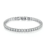 Moissanite Zircon Hip Hop Tennis Bracelet