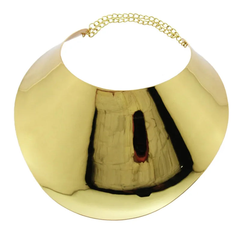 Alloy Big Statement Necklaces Steampunk Style Choker Necklace