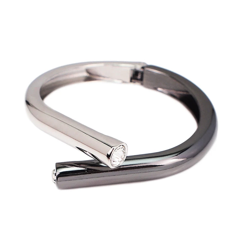 Alloy Crystal Bangles Bracelets For Women