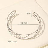 Metal Collar Statement Necklace for Women