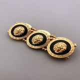 Lion Head Braided Bracelet Dripping Chain Bangle Charm Jewelry