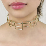 Alloy Torques Choker Necklaces Women Metal Collar Statement Necklace