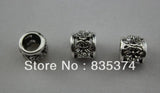 Alloy antique silver Big Hole Beads European Jewelry 10*9mm