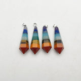 Wisdom Chakra Reiki Healing Stone Necklace Pendant Set