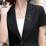 Peacock Brooch Retro Alloy Rhinestone Creative Pins Clothing Accessory