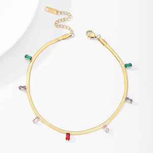 Stainless Steel Anklet Foot Jewelry Leg Bracelet