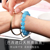 Aquamarines Bracelets for Women Single Circle Crystal Bracelet