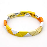 Rainbow Bangles Jewelry Gift Multicolor Bracelet Moda Valentines Gift