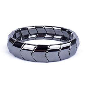 Hematite Weight Loss Bracelet Stretch Health Care Jewelry
