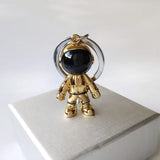 3D Astronaut Spaceman Keychain Robot Metal Car Key Ring Pendant Creative Gift