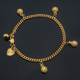 Heart Jingle Bell Charm Bracelet for Baby Kids Women