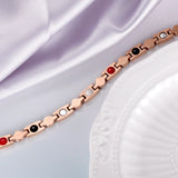 Crystal Lymphatic Drainage Magnetic Therapy Bracelet