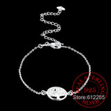 Vintage 925 Silver Anklet with Life Tree Pendant
