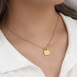 Stylish Beads Chain Handbag Pendant Necklace Plated Jewelry