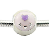 Love Mum Charm Fits Sterling Silver Bracelets DIY Jewelry