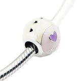 Love Mum Charm Fits Sterling Silver Bracelets DIY Jewelry