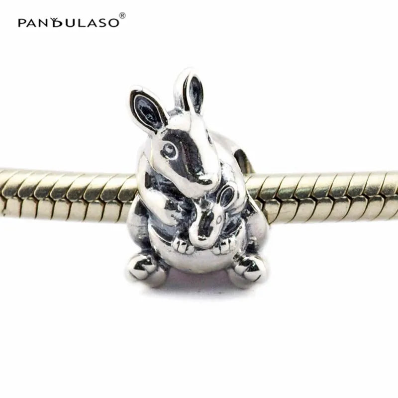 Kangaroo Silver Charm for Charm Bracelets