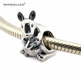 Kangaroo Silver Charm for Charm Bracelets