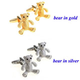 Bear Cufflink Cuff Link 1 Pair Big Promotion
