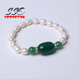 Natural Freshwater Pearl Bracelet Agates Pearl For Women
