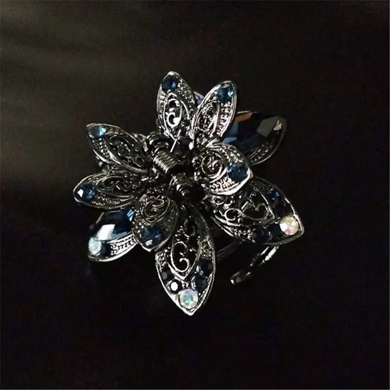 Metal Flower Hair Clips Wedding Hair Accessories