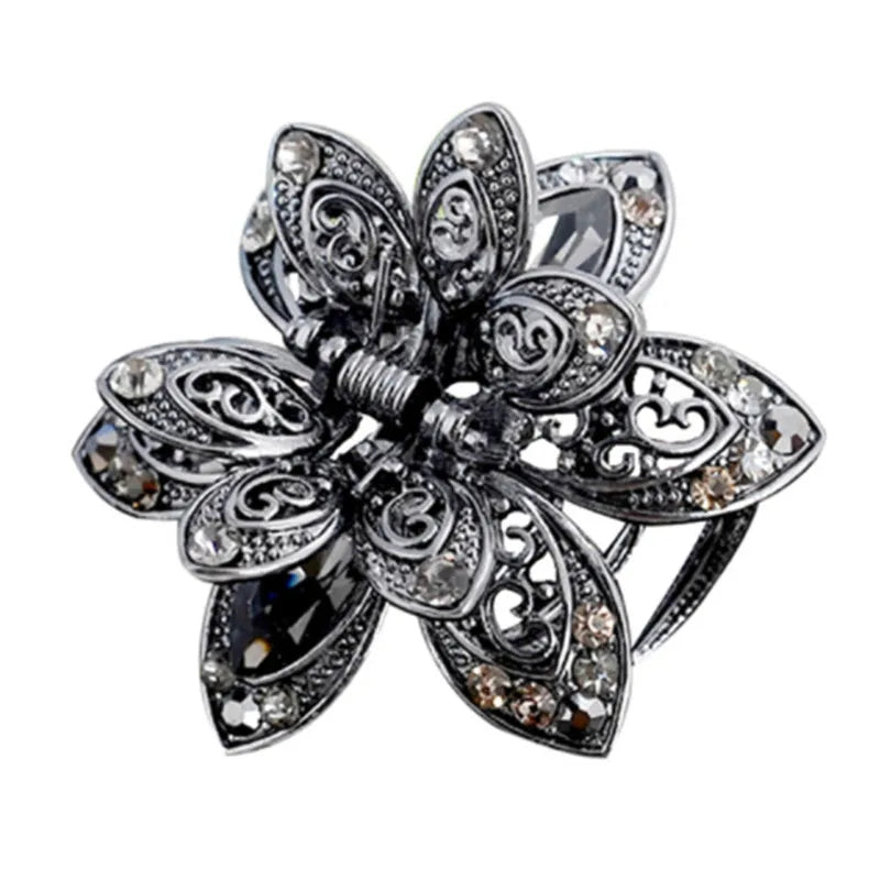 Metal Flower Hair Clips Wedding Hair Accessories