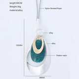 Statement Necklace Long Chains Pendants Costume Jewelry for Women