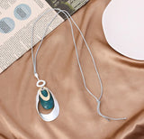 Statement Necklace Long Chains Pendants Costume Jewelry for Women