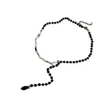 Crystal Geometric Necklace for Women Gothic Choker Clavicle Chain