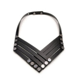 Vintage Leather Necklace Statement Necklaces & Pendants