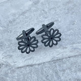 Chrysanthemum Cufflink for Men Business Suit Men's Jewelry Gift