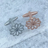 Chrysanthemum Cufflink for Men Business Suit Men's Jewelry Gift
