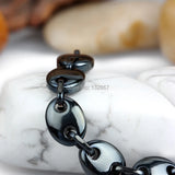 Coffee Beans Chain Bracelet Stainless Steel 8mm 7.87''