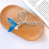 Fishtail Pearl Hair Clips Vintage Tiara Jewelry Hair Accessories
