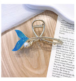 Fishtail Pearl Hair Clips Vintage Tiara Jewelry Hair Accessories