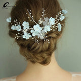 Pearl Wedding Hair Jewelry Headpiece Bridal Hairpins