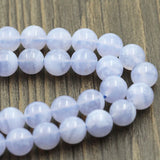 Lace Beads Round Beads Full Strand 15.5 Inches