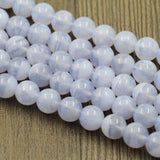 Lace Beads Round Beads Full Strand 15.5 Inches