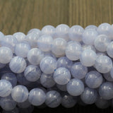 Lace Beads Round Beads Full Strand 15.5 Inches