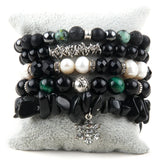 Bohemia Beaded Jewelry 5pc Bracelets Set For Women Gift