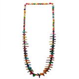 Bohemian Beads Round Coconut Shell Necklace