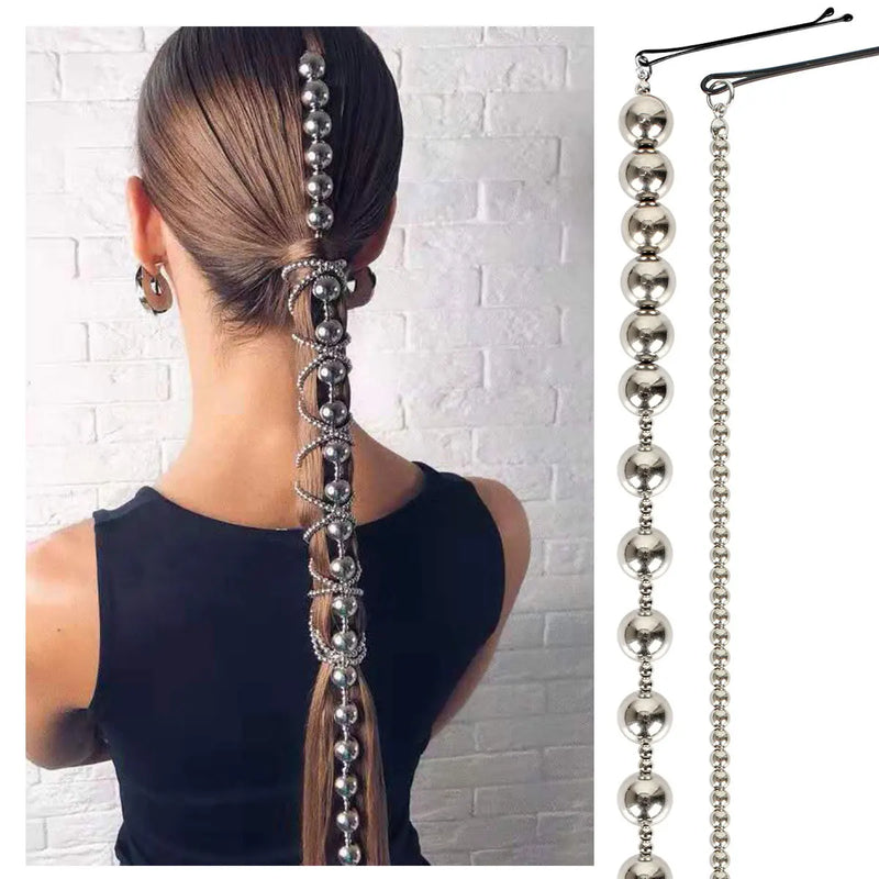 Bohemian Hair Accessories Women Headband Bridal Hair Chain
