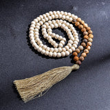 Bohemian Tassel Yoga Natural Stone Necklace for Women